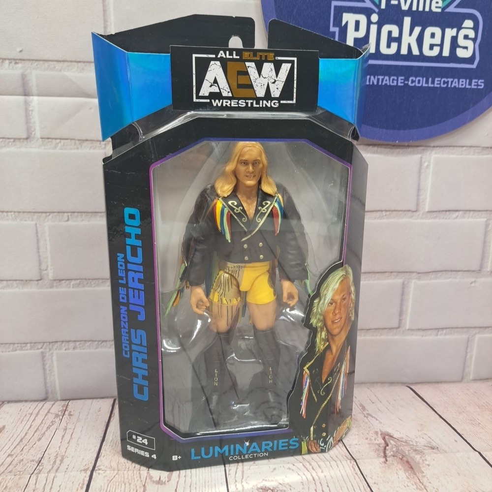 AEW Chris Jericho Corazon de Leon Unmatched Series 4 Luminaries Figure #24